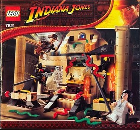 LEGO Indiana Jones and the Lost Tomb (7621) - 100% COMPLETE w/ INSTRUCTIONS