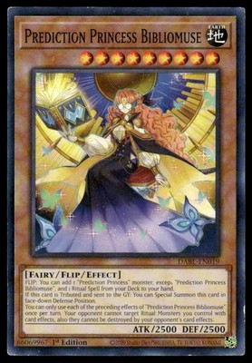 Prediction Princess Bibliomuse 1st Edition Darkwing Blast #DABL-EN019