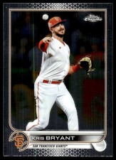 Kris Bryant 2022 Topps Chrome Sonic #9 Giants MLB READ FREE SHIP AutographDen
