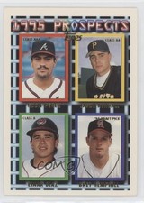 1995 Topps Prospects Jason Kendall Einar Diaz Eddie Perez Bret Hemphill 0it8