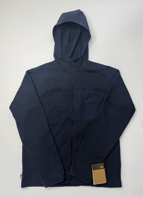 New Men s The North Face Front Range Full Zip Hooded Fleece Jacket Hoodie Medium