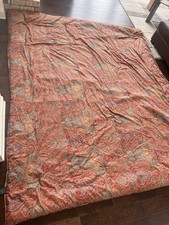 LRL Ralph Lauren Paisley Medallion Full /Queen Comforter Red Blue Yellow...