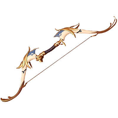 Genshin Impact Favonius Warbow Fantasy Bogen Cosplay Requisite 3D gedrucktes Kit