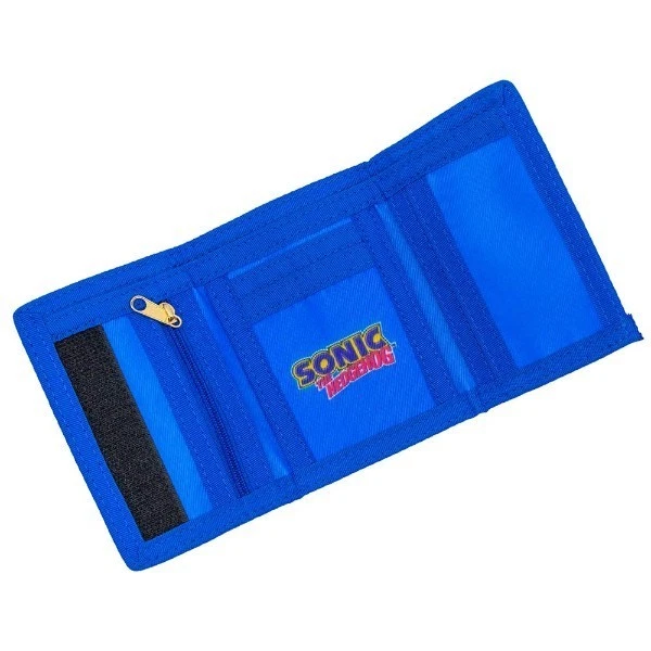 ~ SEGA ~ Sonic The Hedgehog Wallet ~ Sonic Running Tri-fold Wallet ~ - Image 2 of 3