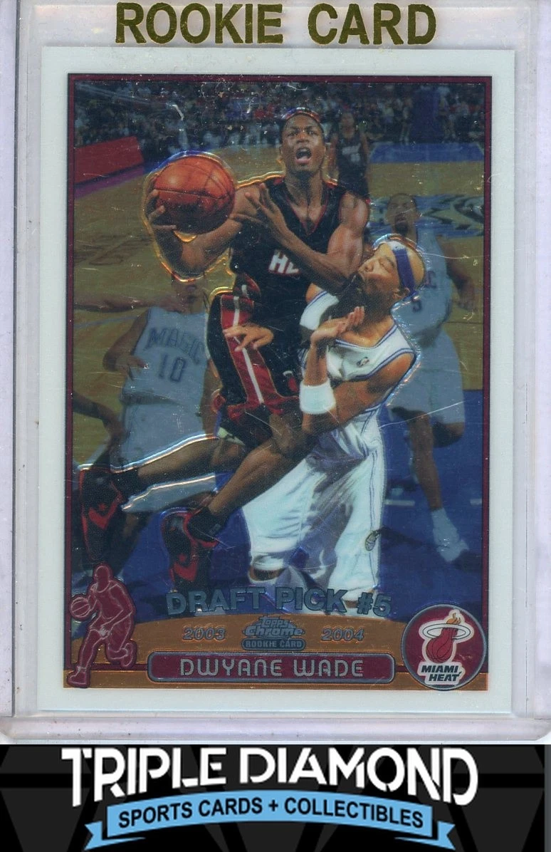 Topps Dwyane Wade Basketball Sports Trading Card Singles for sale