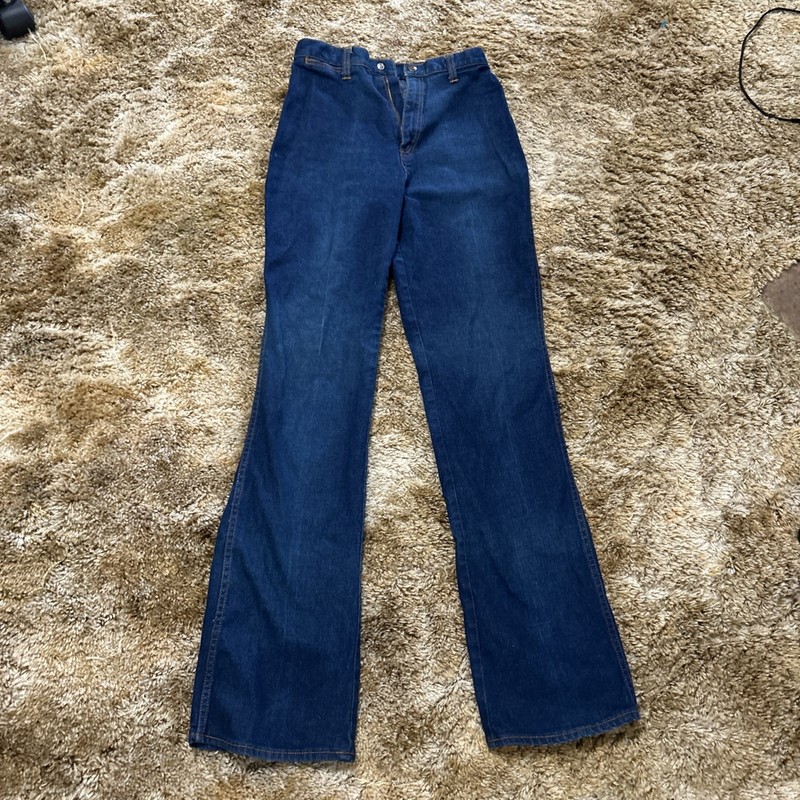 Vintage Country Craft Blue Jeans Womens Size 12 Dark Wash Mid Rise