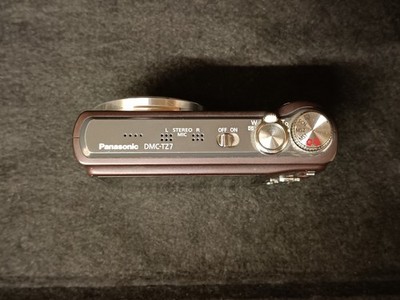 Panasonic Digital Camera Lumix DMC-TZ7 10.1MP Brown With Charger