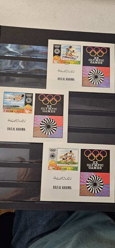 Middle East- 6 Souvenir Sheets Olympics+(1 Free Of Horses)