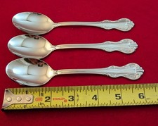 Set Of 3 Wallace CAMDEN 18/10 Indonesia Stainless Glossy Teaspoons