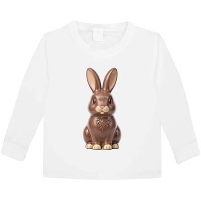 Kinder Langarmshirt ''Schokolade Osterhase'' (KL061516)