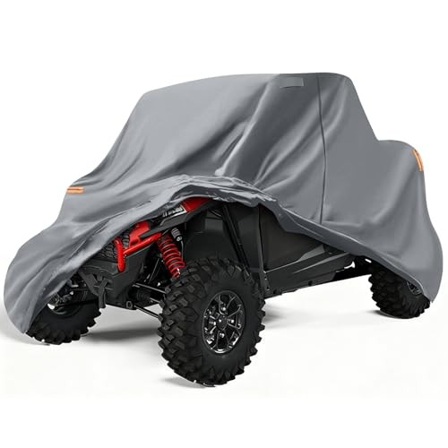 Waterproof UTV Cover for Polaris RZR 2 Seaters, All Weather, 6 Layers, Windproof