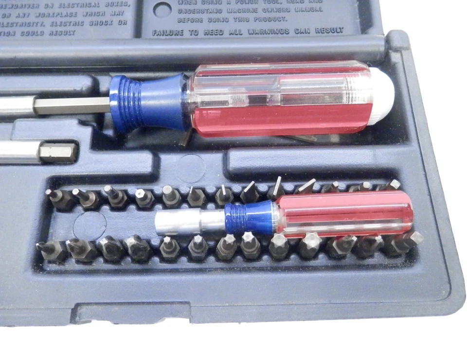 Juego de brocas de punta magnética Craftsman 9-41291 de colección con estuche de transporte - HECHO EN EE. UU. Foto 3 de 4