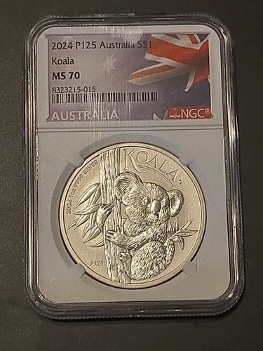 2024 P125 Australia S$1 Koala NGC MS70