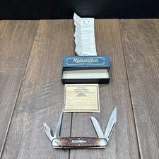 Remington R4243 Bullet Knife Master Camper 1994 W/Original Packaging, Paperwork 