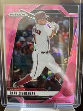 2025 Panini Prizm Ryan Zimmerman Pink Ice Prizm #205