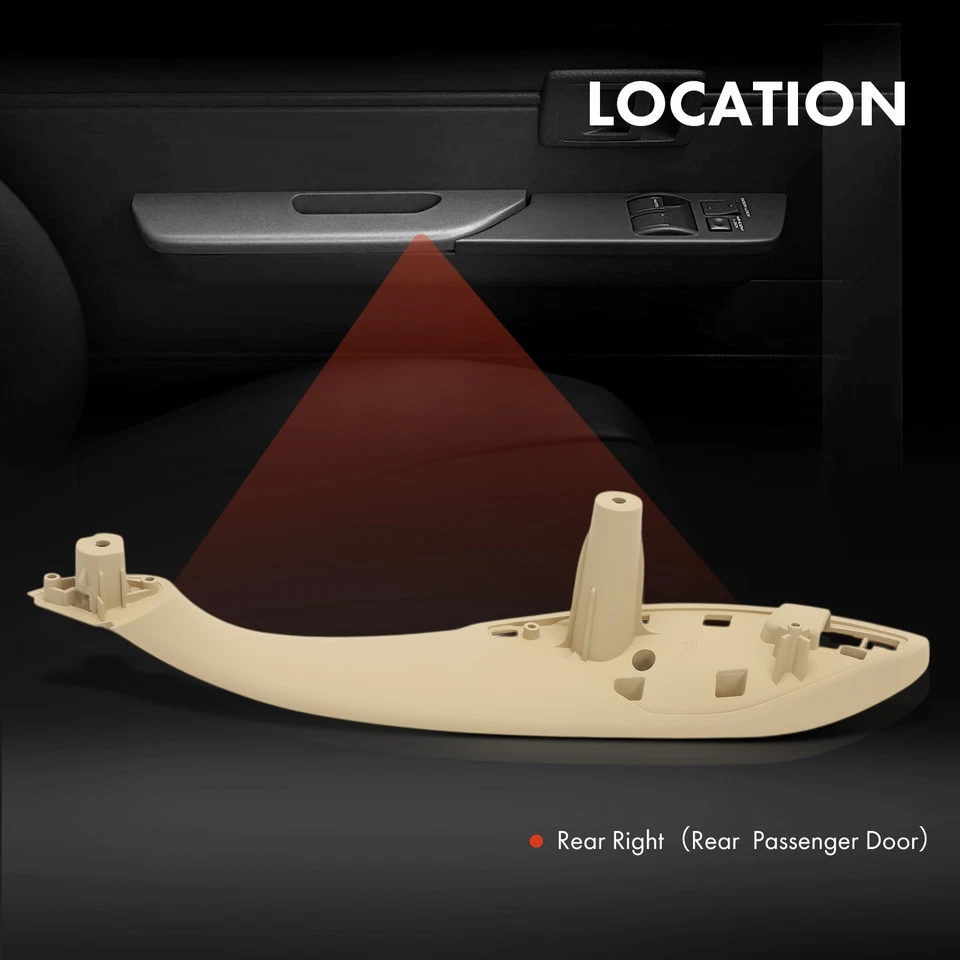 Tirador de la manija de la puerta interior trasera derecha para BMW 320i 328i 330i xDrive F30 F31 Foto 2 de 4