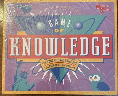 Game of Knowledge   The Educational GameBoard for Children & Their Parents - NIB