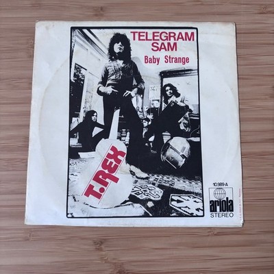 T. Rex - Telegram Sam SPAIN 7'' Single  Vinyl