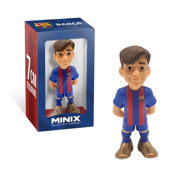 FC Barcelona Gavi Sammelfigur 7 Cm – Minix FußBall Figur, Sportartikel-image