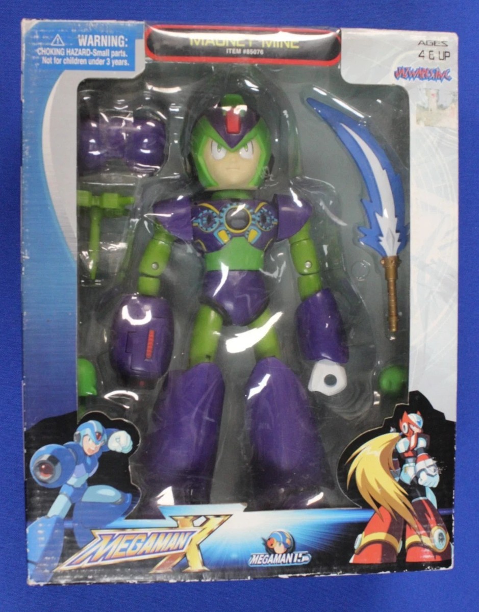 Jazwares 2003 Mega Man X & Magnet Mine 10