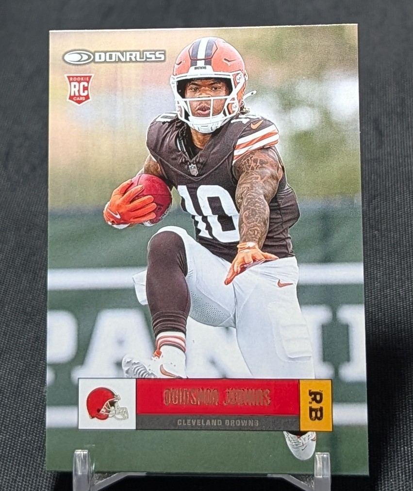 Quinshon Judkins #R05-QUJ (Football Cards 2025 Panini Donruss Retro 2005) — is it worth grading?