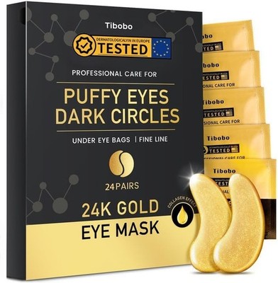 Augenklappen Geschwollene Augen Augen Augenringe Tränensäcke Kollagen Gold Masken 24 Paar