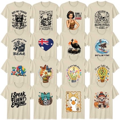 Farm Animal Awareness Erwachsene T-Shirt Herbst Land Halloween Geschenk