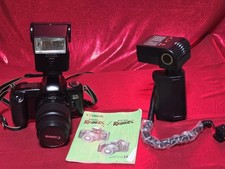 Vintage Canon EOS Rebel X S Film Camera w/ 35-80mm Lens  Speedlite 2800 Flash