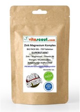 Zink Magnesium Vitamin B6 Komplex 720 Tabletten - MADE IN GERMANY - fr&uuml;her ZMA