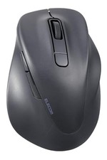 Wireless Mouse EX-G Bluetooth Quiet L Size 5 Button Black