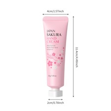 1PCS Hand Cream Evens Skin Tone 30g Hydrating Sakura Scented Nourishing