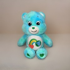 Care Bears Love The Earth Bear Plush Blue 14" Limited Edition Collection No Box