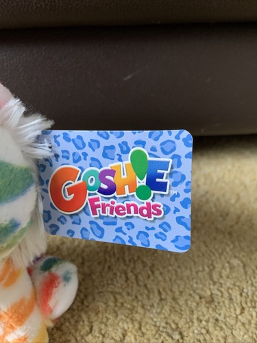 Hosh! Designs Goshie Friends Tinker Tiger 6 Zoll superweiches Plüschtier NEU mit Etikett - Bild 2 von 6