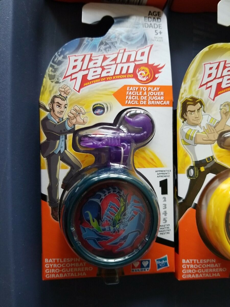 BLAZING TEAM Battlespin Yo Kwon Do. Yo-Yo. NEW. Hasbro Auldey. Level 1