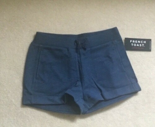 NEW French Toast G ROLL Cuffed Shorts Girls Youth 7 8 - Medium Indigo NEW NWT