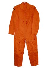 Orig.Bundeswehr Flieger-Kombi / Piloten-Overall orange,besonders strapazierf&auml;hig