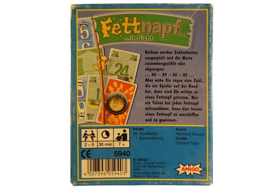 Fettnapf in Sicht Amigo Kartenspiel Unterhaltung Gesellschaftsspiel Spiel Spiele - Bild 5 von 6