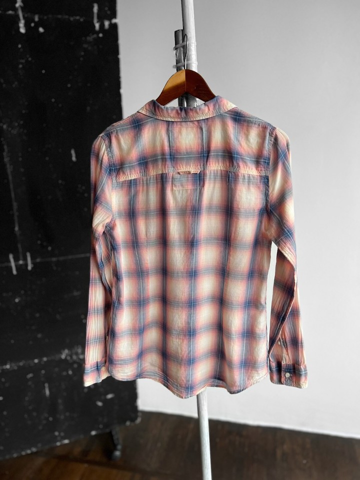 HangNiFang Camicie da donna in flanella a quadri a maniche lunghe