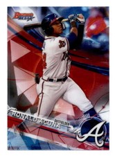 RONALD ACUNA 2017 TOPPS BOWMAN'S BEST #TP-10 BRAVES BASE ROOKIE CARD RC BD7419