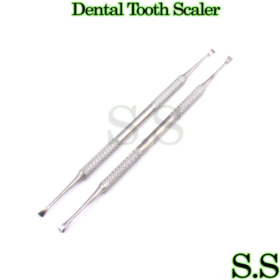 Escalador dental de doble extremo para gatos o perros - acero inoxidable Foto 3 de 3