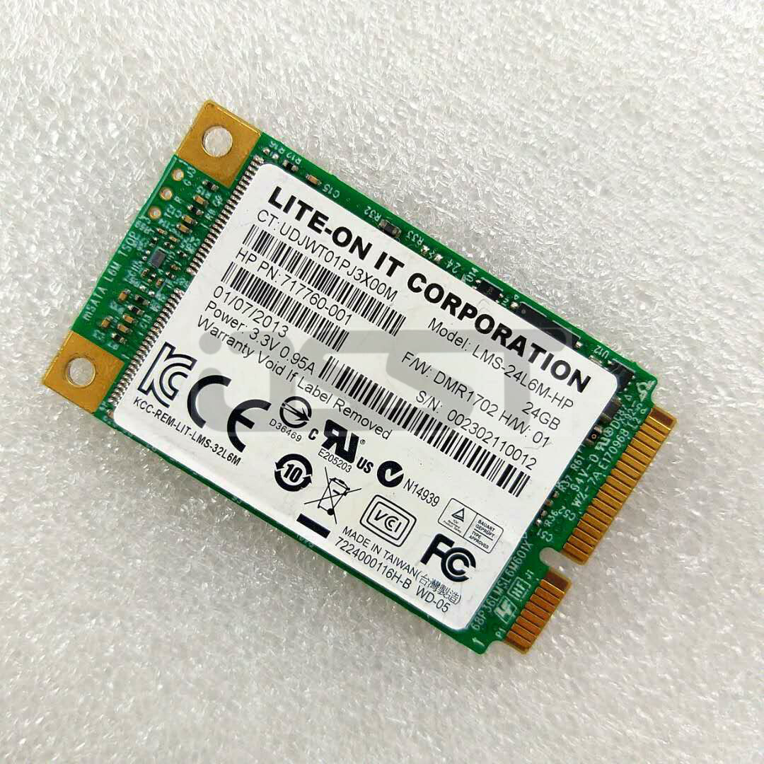 Msata Mini Pcie Nvme Ssd Lite-On LMS-24L6M-HP 24GB Mini PCIe MSATA - Main Image