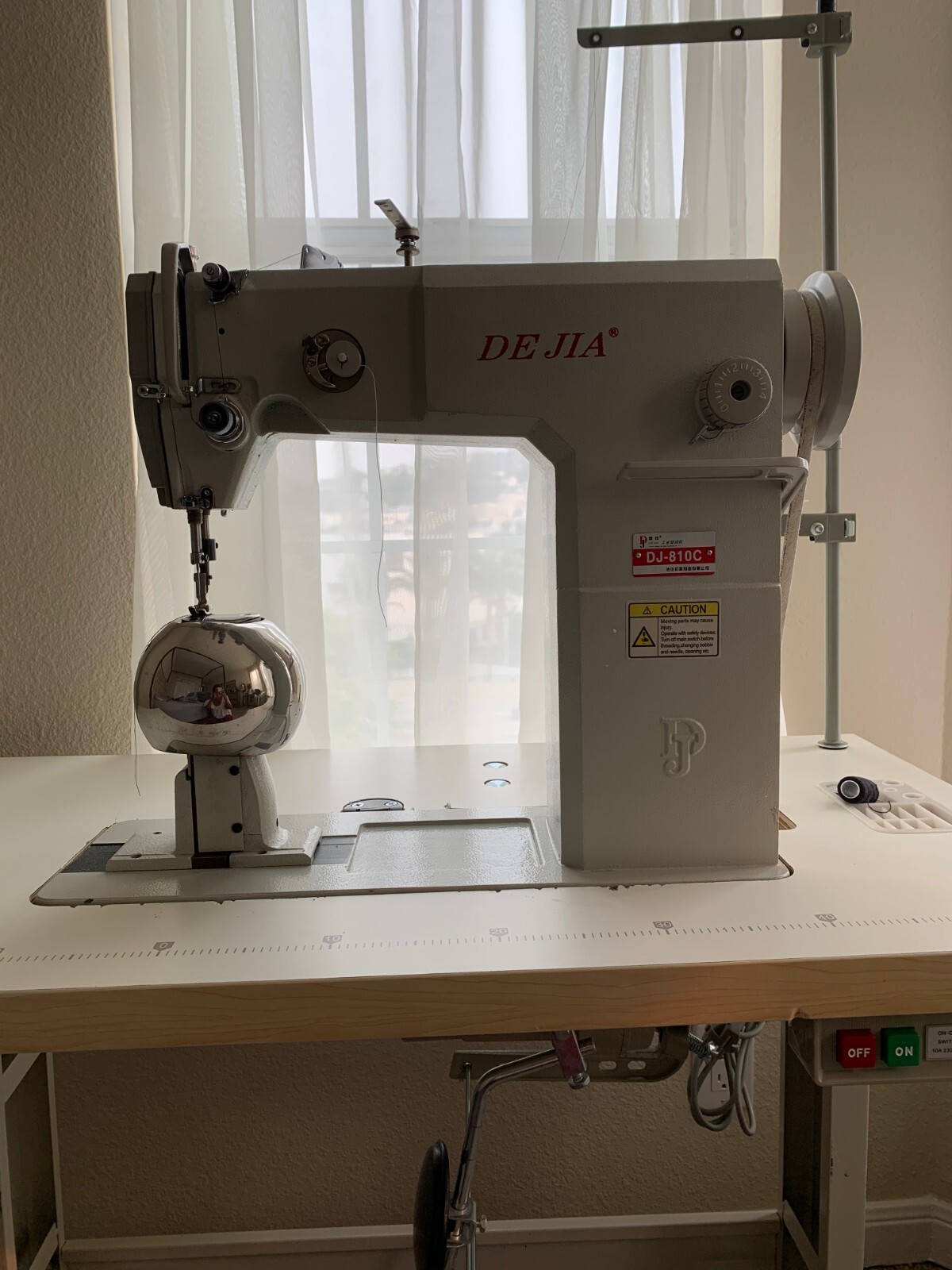 Dejia 810 Industrial High Post Sewing Machine (Exactly like Techsew 810) eBay
