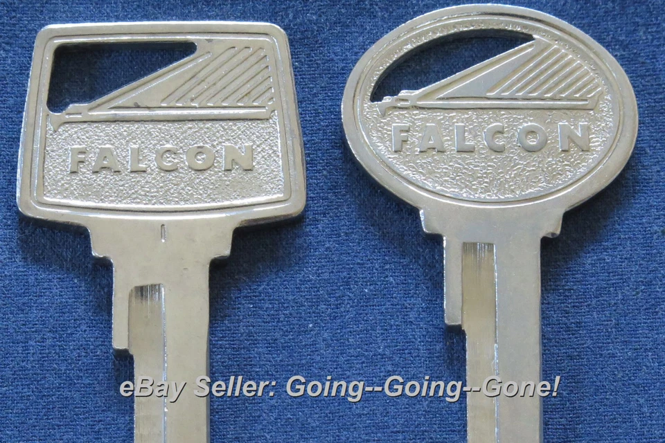 RARO JUEGO ORIGINAL OEM FORD FALCON & RANCHERO LLAVES EN BLANCO 1127FL S1127FL 1959-1965 Foto 2 de 4