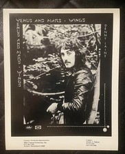 DENNY LAINE Paul McCartney Wings Moody Blues Rock n Roll Guitarist Promo Glossy