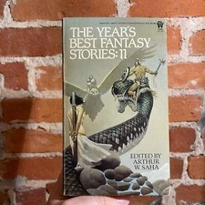 The Year’s Best Fantasy Stories 11 - Arthur W. Saha - 1985 Daw Books Paperback