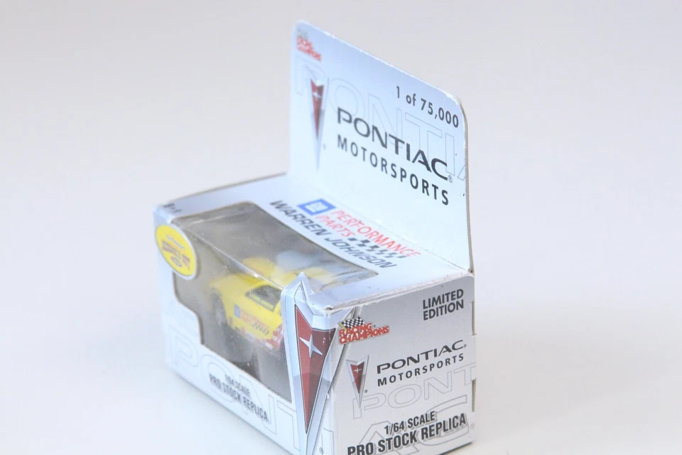 Warren Johnson Die Cast GM Performance Parts 1-64 Scale Limited Edition Lot of 2 - Image 3 of 4