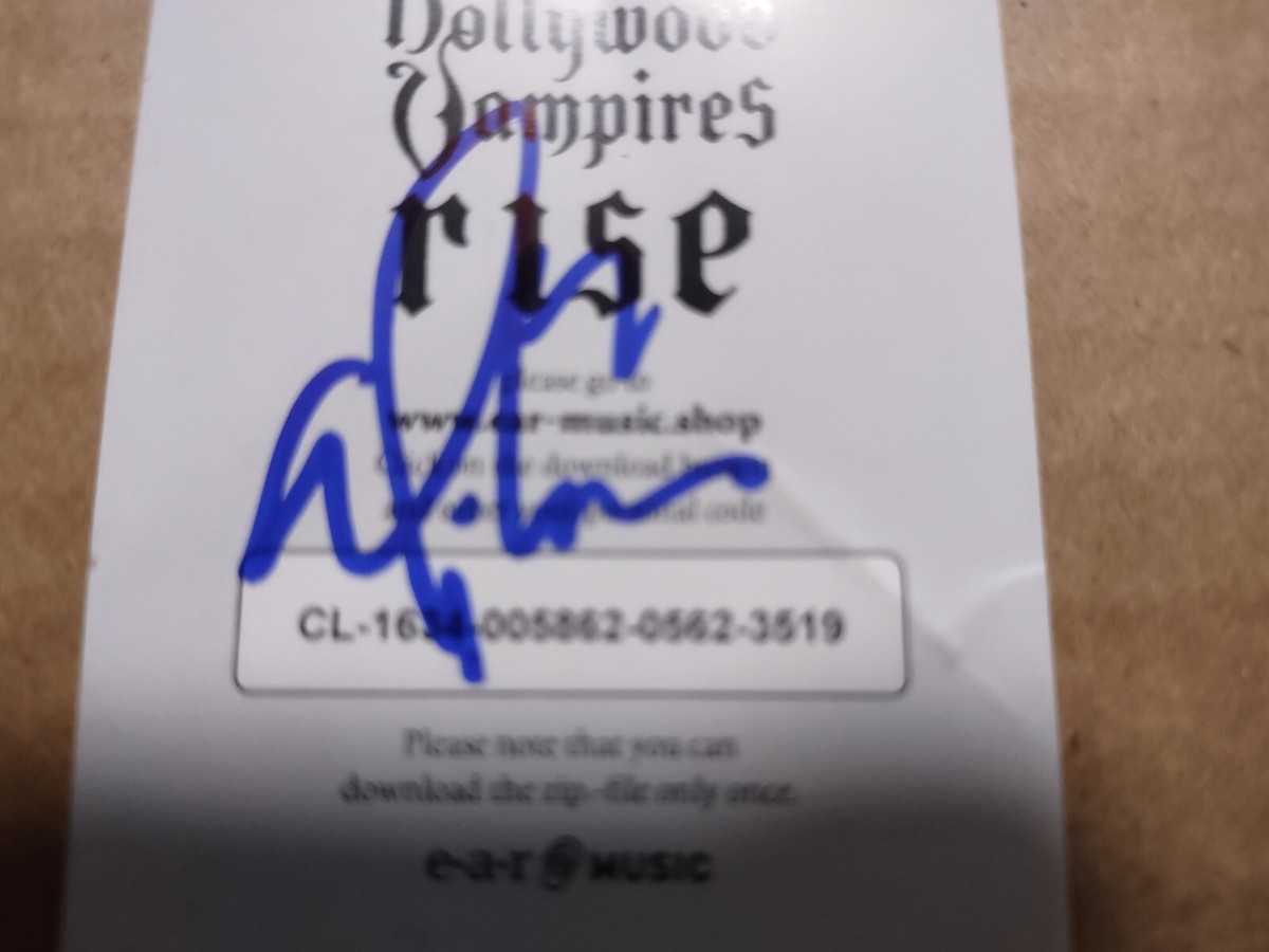 ALICE COOPER HOLLYWOOD VAMPIRES SIGNED ALBUM VINYL MP3 DOWNLOAD