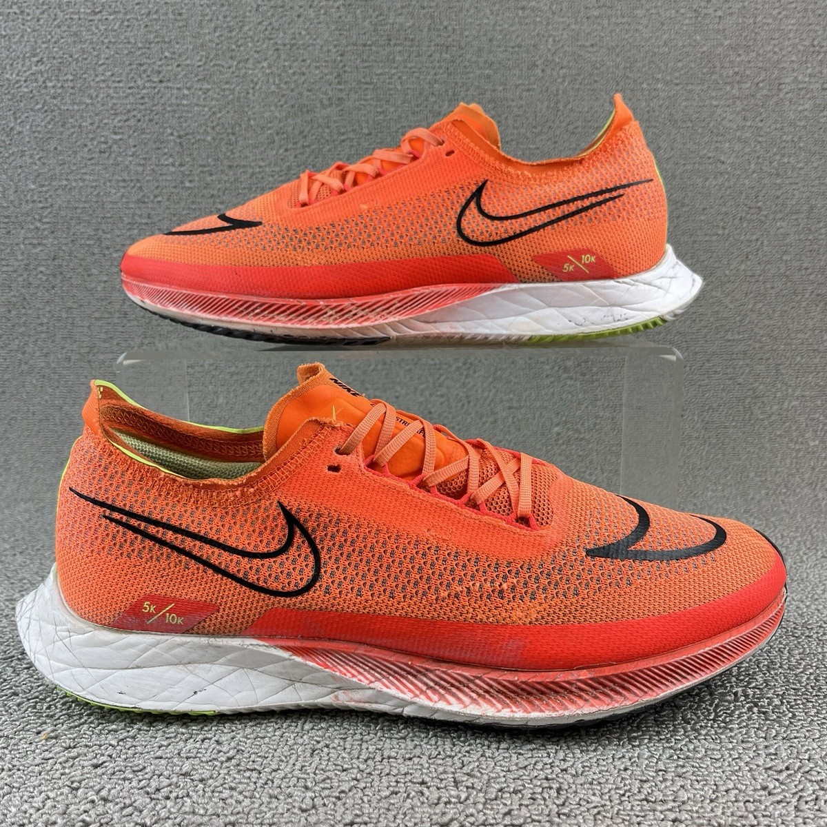 NIKE Zoom X Streakfly Running Shoes Mens Size Orange Sneakers DJ65566-80