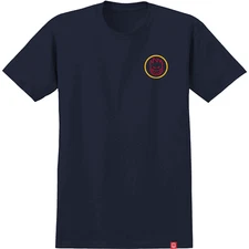Spitfire Wheels Shirt Classic Swirl Overlay Navy