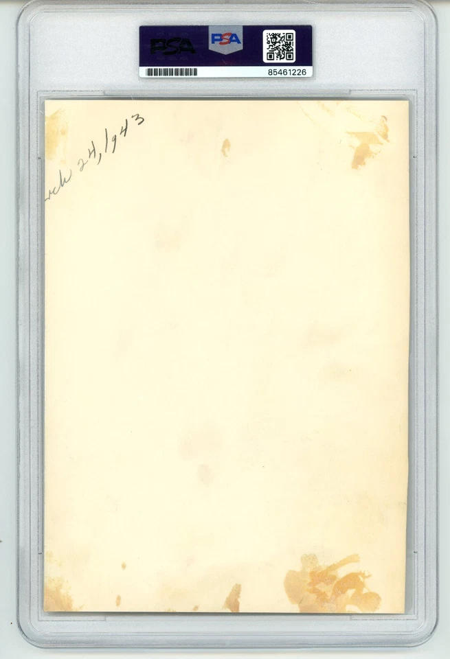 Frank Sinatra ~ Fotografía firmada autografiada vintage de los años 40 ~ PSA ADN recubierta Foto 3 de 3